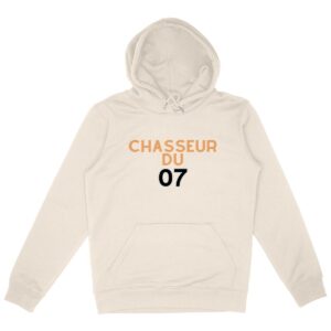 Sweat shirt capuche chasseur du 07