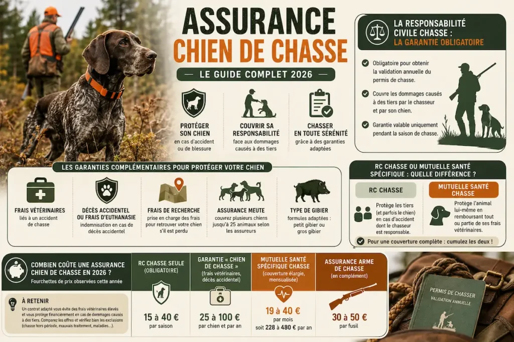 Assurance chien de chasse _ le guide complet 2026