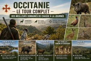 Occitanie panorama des meilleurs domaines de chasse à la journée